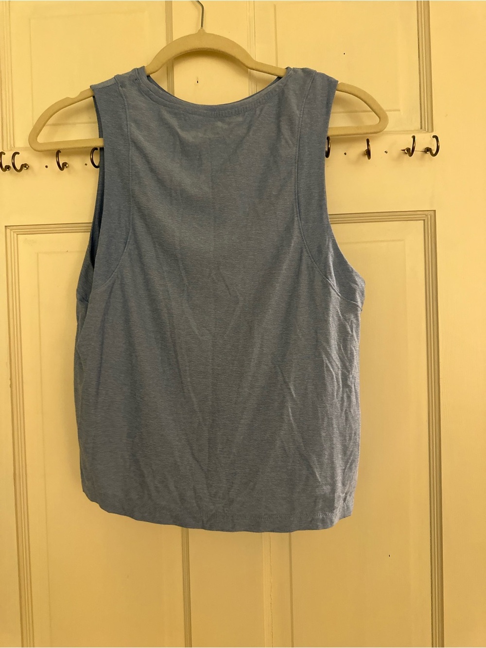 Old Navy Light Blue Scoop Neck Tank Top